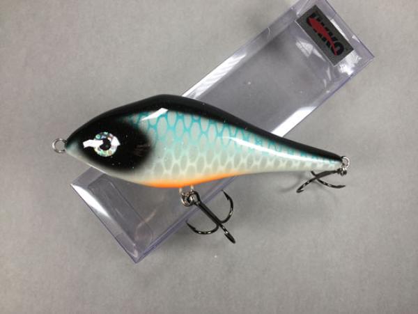Jerkbait Turus Ukko, Länge: 15 cm, Farbe: Real-Bait-Fish, leicht sinkend, Rasselkugel-Ausführung von The Finnish Lure Company (Jarmo Rapala)